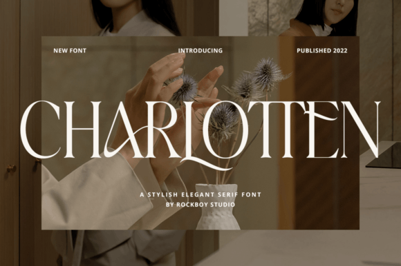 Charlotten Typeface: Elevating Handmade Brand Identity