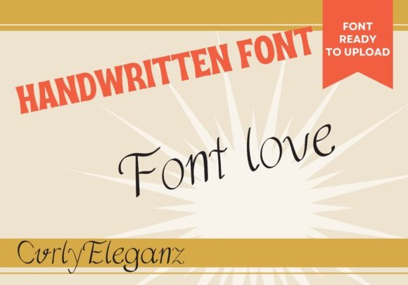Curly Eleganz: The Script Font That Elevates Campaign Visuals