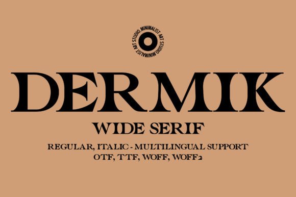 Dermik: The Serif Typeface That Transforms Campaign Visuals