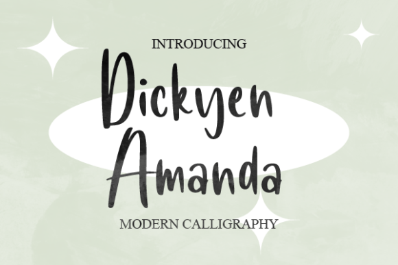 Dickyen Amanda: The Handwritten Typeface for Scroll-Stopping Campaigns