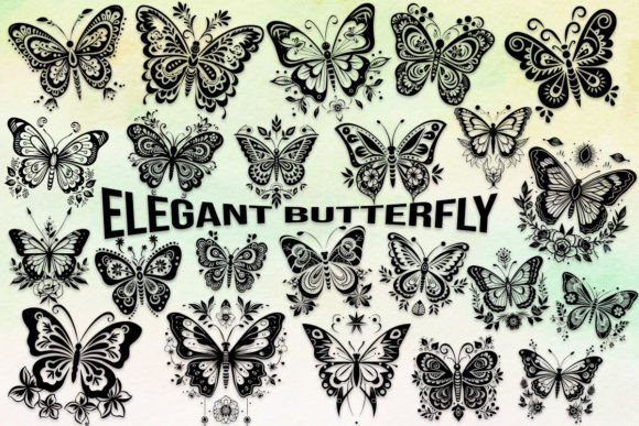 Elegant Butterfly: The Creative Typeface for Campaign Clarity