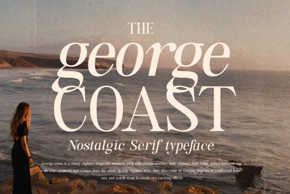 George Coast: The Elegant Serif Typeface for Handmade Branding