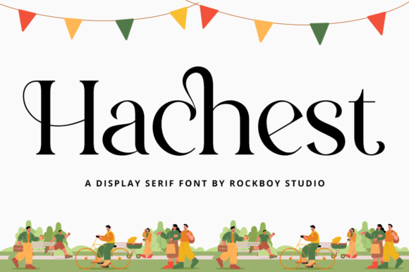 Hachest: The Elegant Serif Typeface for Modern Editorial Design