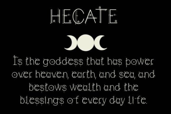 Hecate Typeface Review: A Witchy, Elegant Decorative Font for Branding