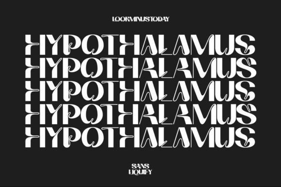 Hypothalamus Typeface: A Modern Sans Serif for Handmade Branding