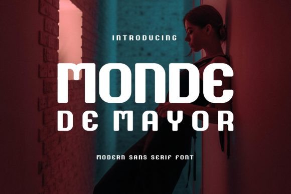 Monde De Mayor: A Minimalist Sans Serif for Clean Brand Identity