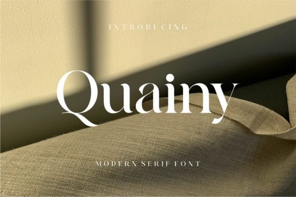 Quainy Serif Font: A Designer’s Review for Modern Campaigns