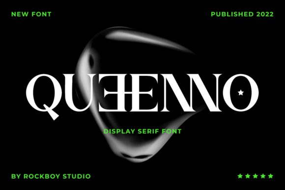 Queenno: The Elegant Serif Font for Polished Brand Identity