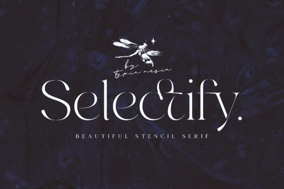 Selectify: The Elegant Serif Font for Sophisticated Branding
