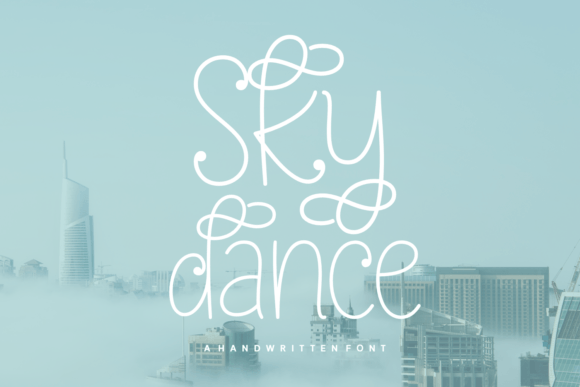Sky Dance: The Elegant Handwritten Typeface for Editorial Design