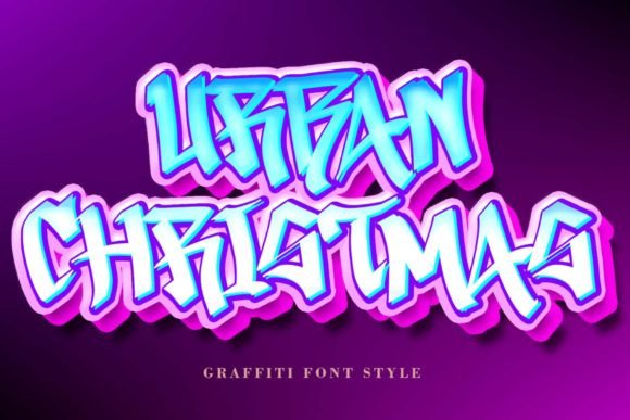 Urban Christmas: The Blackletter Typeface for Bold Campaigns