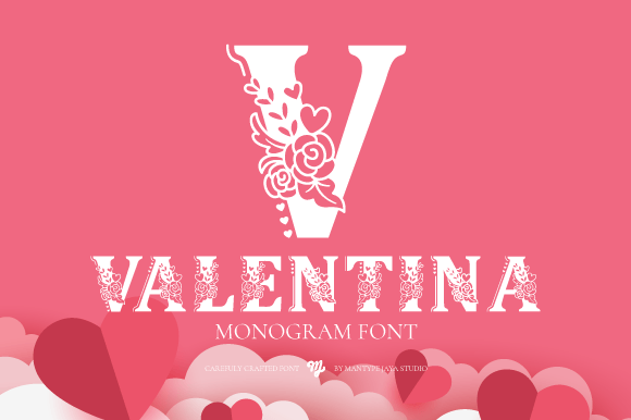 Valentina Monogram: A Designer’s Take on Elegant Serif Branding