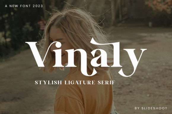 Vinaly: A Premium Serif Typeface for Editorial Design